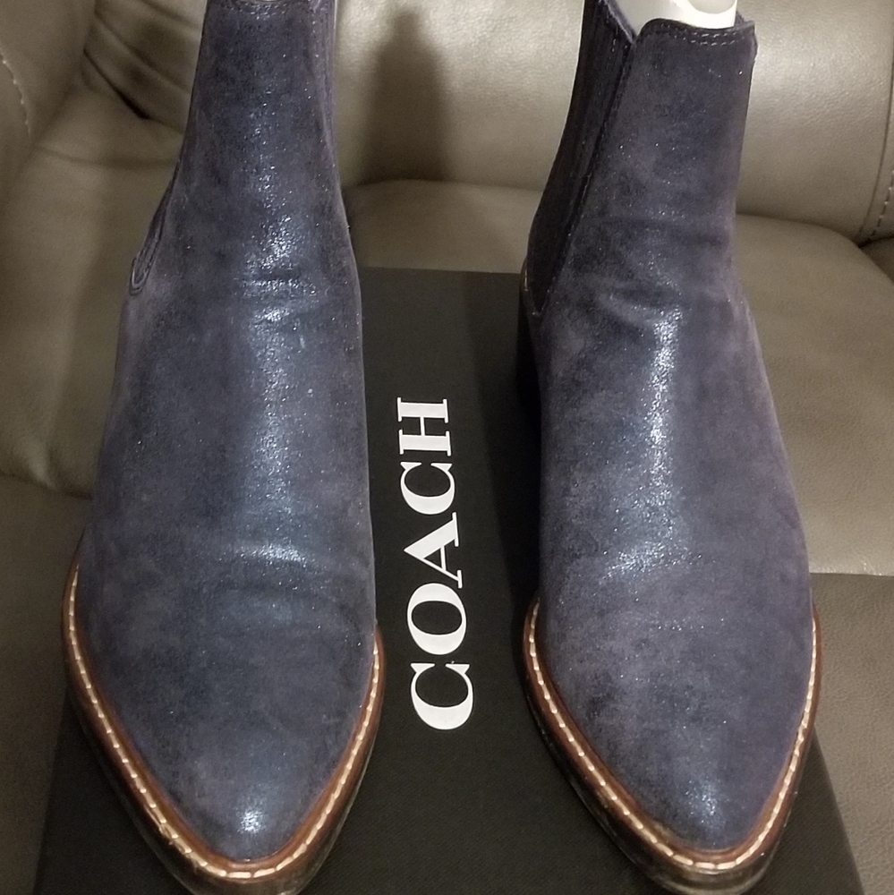 Women's Coach Bowery Bootie Denim HCF